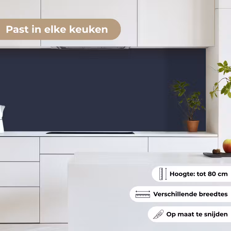 Keuken achterwand - Midnight - Swing - Blauw — 7
