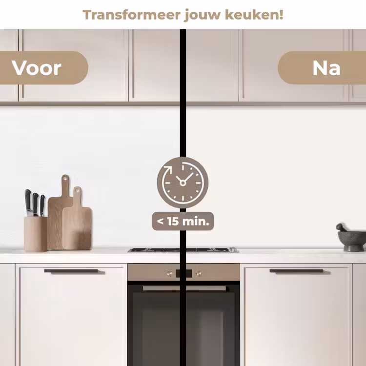 Keuken achterwand - Pure - Alabaster - Wit — 3