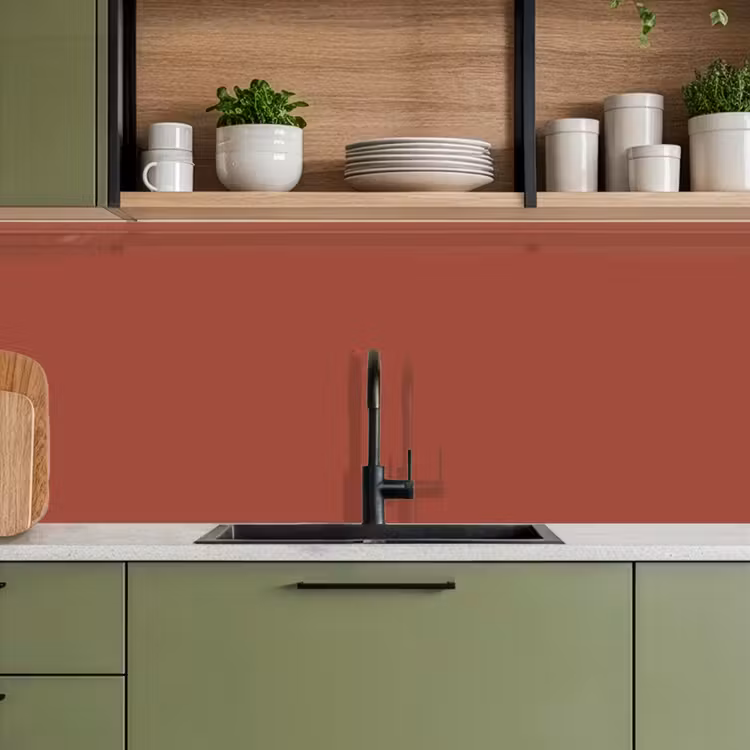Keuken achterwand - Rustic - Terracotta - Oranje — 8