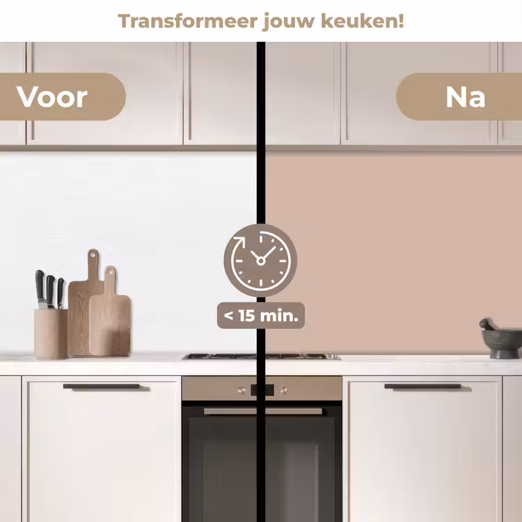 Keuken achterwand - Soft - Clay - Nude — 3