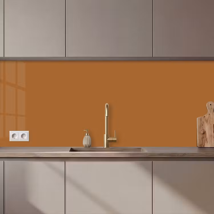 Keuken achterwand - Spiced - Cinnamon - Bruin — 1
