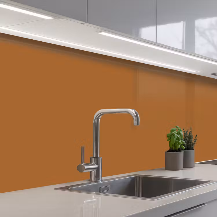 Keuken achterwand - Spiced - Cinnamon - Bruin — 2