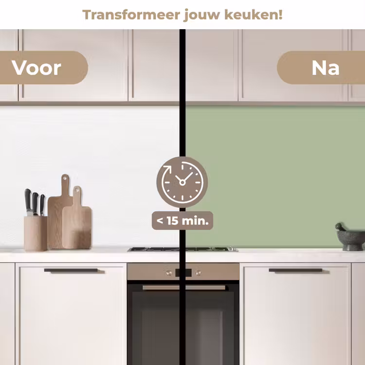 Keuken achterwand - Spring - Sprint - Groen — 3