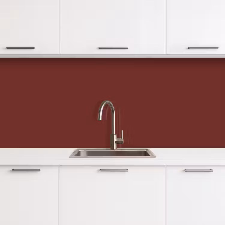 Keuken achterwand - Valentine - Velvet - Rood — 4