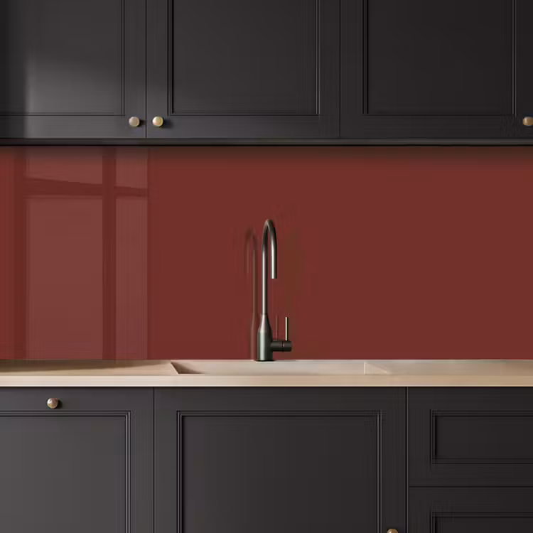Keuken achterwand - Valentine - Velvet - Rood — 6