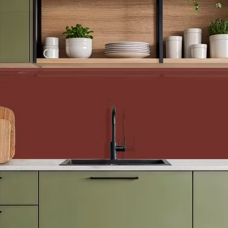 Keuken achterwand - Valentine - Velvet - Rood — 8