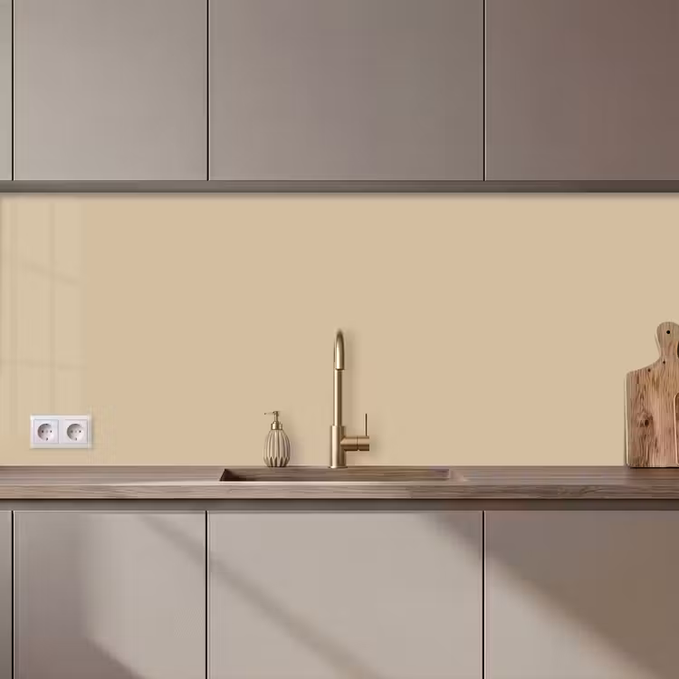 Keuken achterwand - Warm - Sand - Nude — 1
