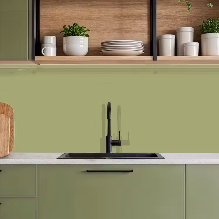 Keuken achterwand - Whispering - Sage - Groen — 8