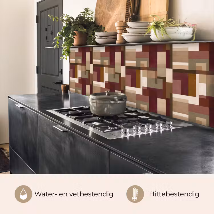 Keuken achterwand - Modern - Geometrie - Kleurrijk — 5
