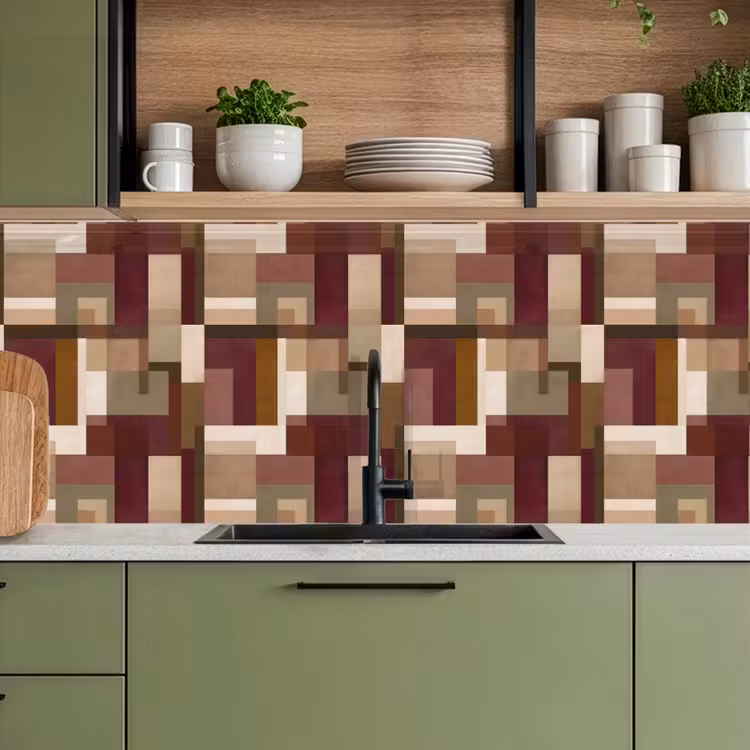 Keuken achterwand - Modern - Geometrie - Kleurrijk — 8