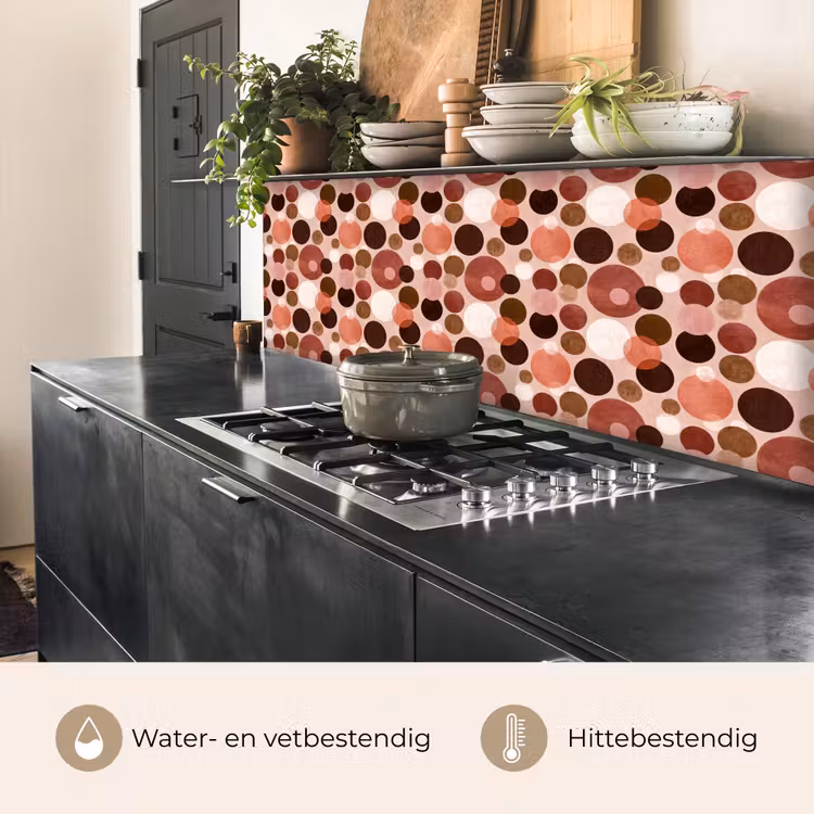 Keuken achterwand - Cirkels - Modern - Kleurrijk — 5