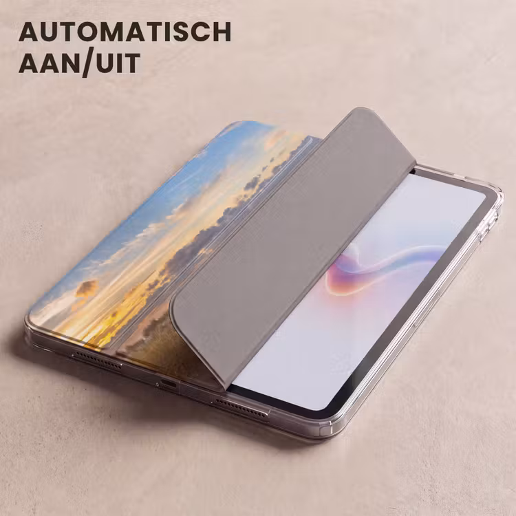 iPad hoes - Strand - Duin - Gras - Zonsondergang - Zee — 4