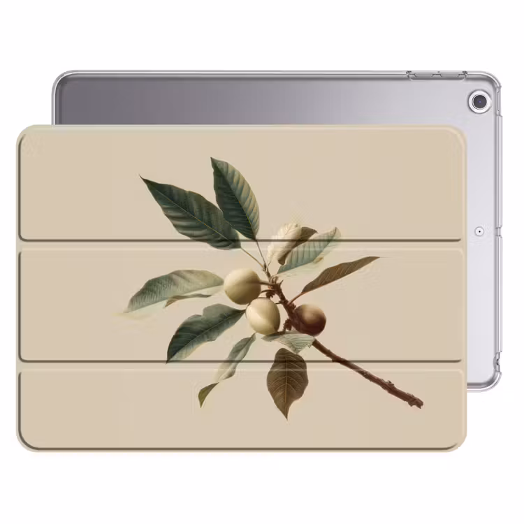iPad hoes - Tak - Groene Bladeren - Vruchten — 1