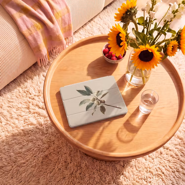 iPad hoes - Tak - Groene Bladeren - Vruchten — 2