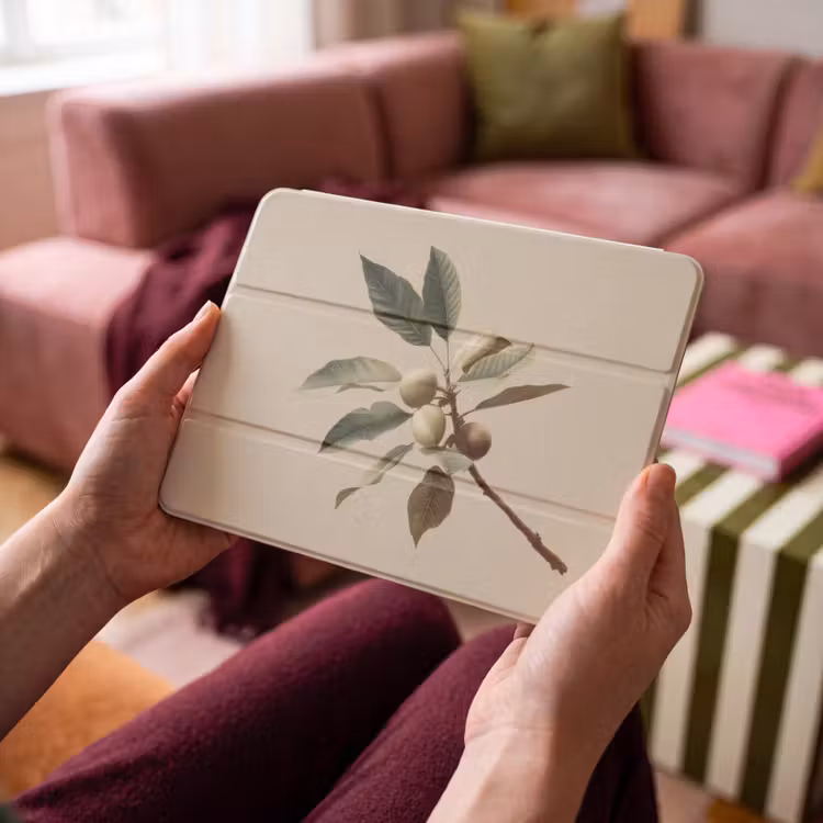 iPad hoes - Tak - Groene Bladeren - Vruchten — 3