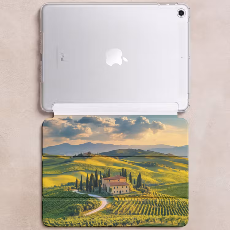 iPad hoes - Toscane - Landschap - Wijngaarden — 6