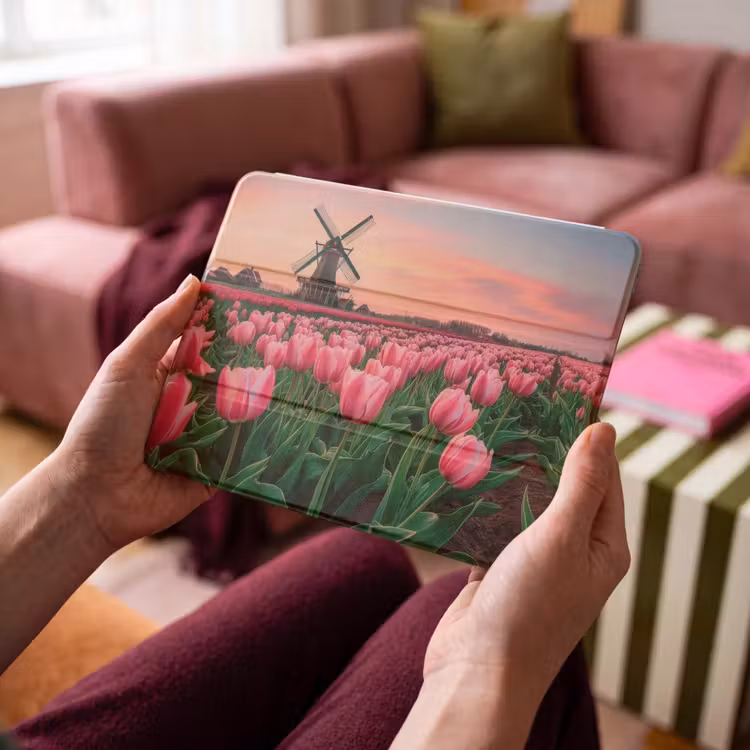 iPad hoes - Tulpen - Molen - Nederland — 3