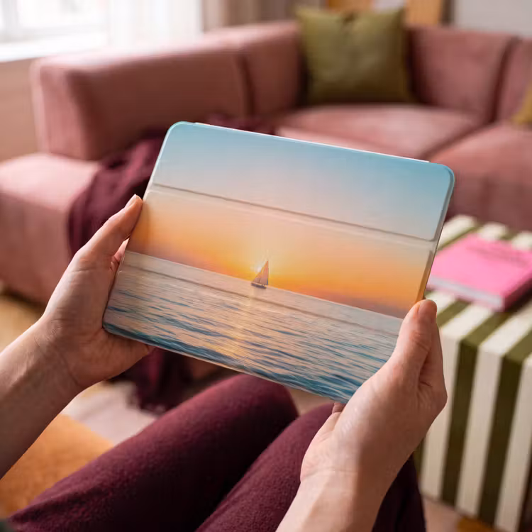 iPad hoes - Zee - Zeilboot - Zonsondergang — 3