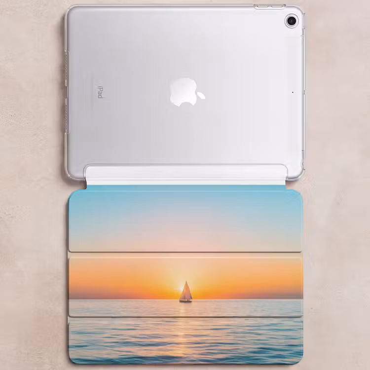 iPad hoes - Zee - Zeilboot - Zonsondergang — 6