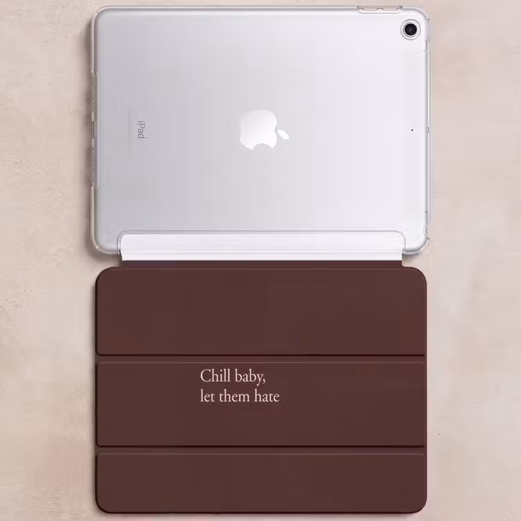 iPad hoes - Tekst - Rood - Minimalistisch — 6