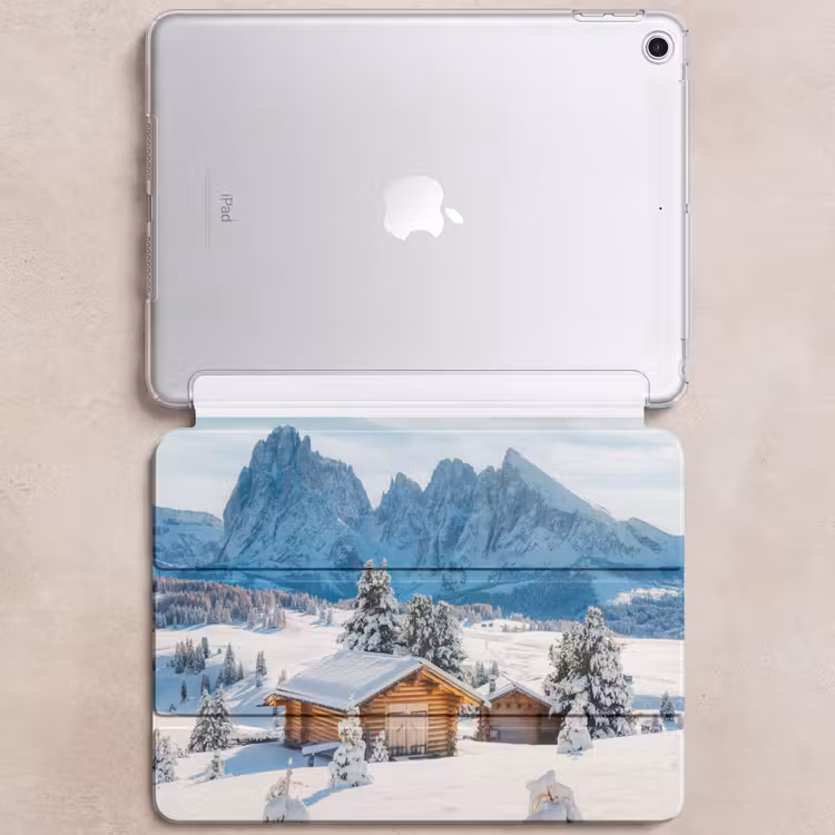 iPad hoes - Winter - Huisje - Bergen - Uitzicht - Sneeuw — 6