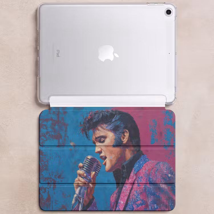 iPad hoes - Zingende man - Glitterjas - Microfoon — 6