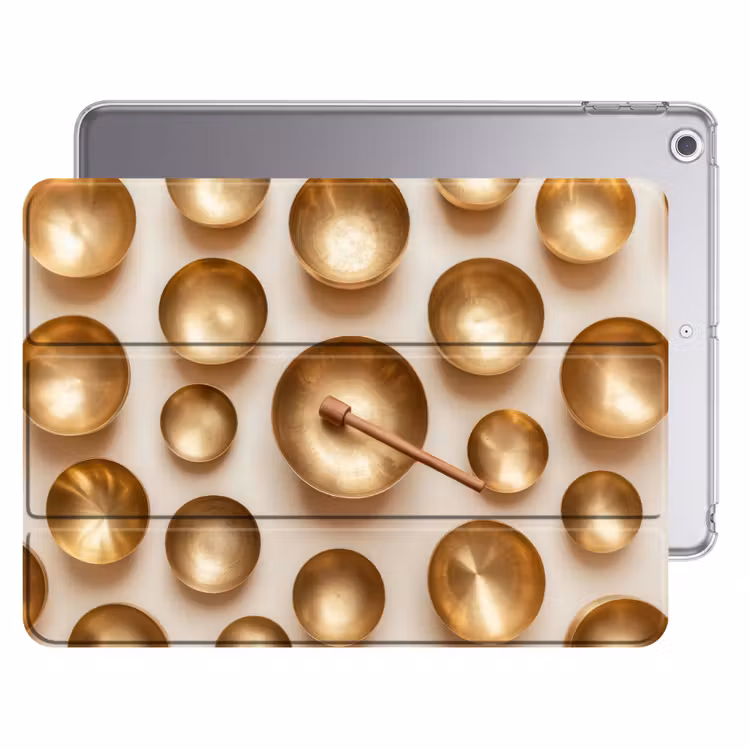 iPad hoes - Symmetrisch - Goud - Brons - Balans — 1