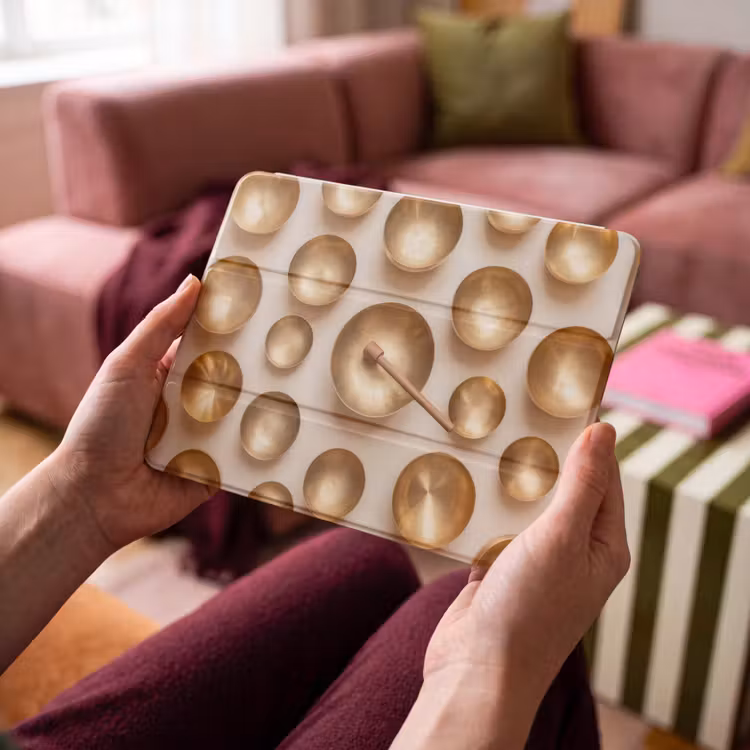iPad hoes - Symmetrisch - Goud - Brons - Balans — 3