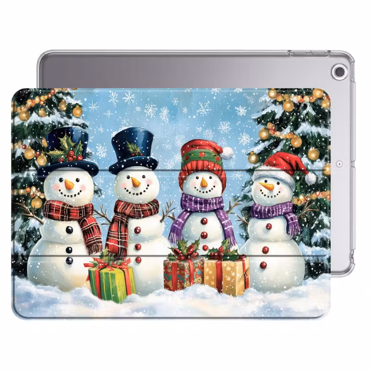 iPad hoes - Vrolijk -  Sneeuw - Kleurrijk — 1