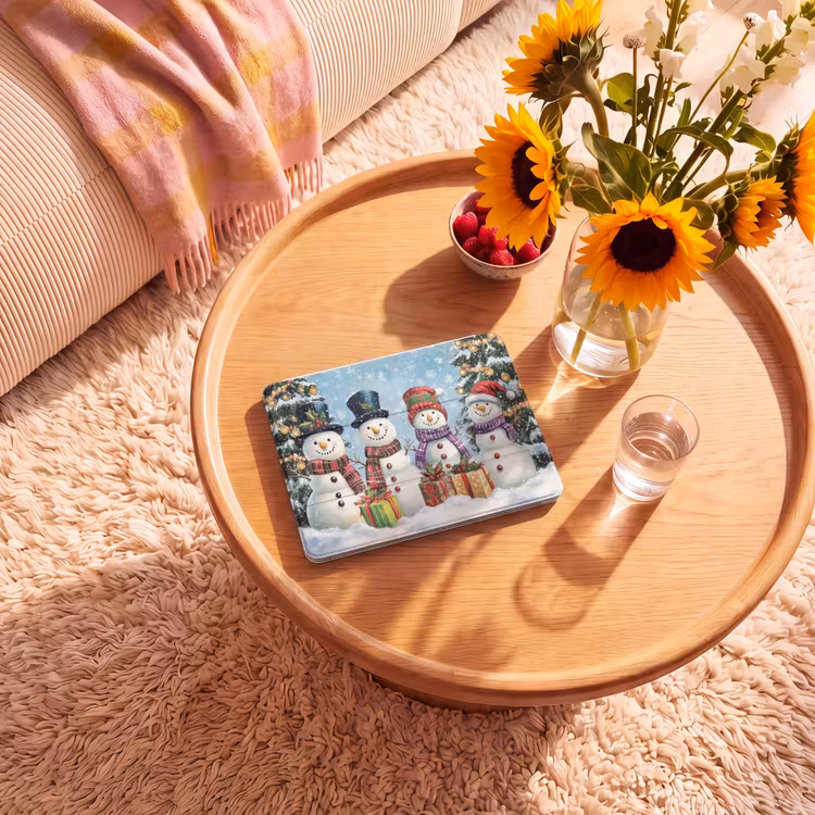iPad hoes - Vrolijk -  Sneeuw - Kleurrijk — 2