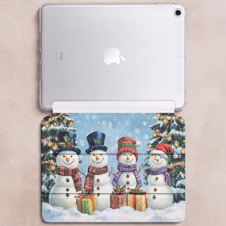 iPad hoes - Vrolijk -  Sneeuw - Kleurrijk — 6