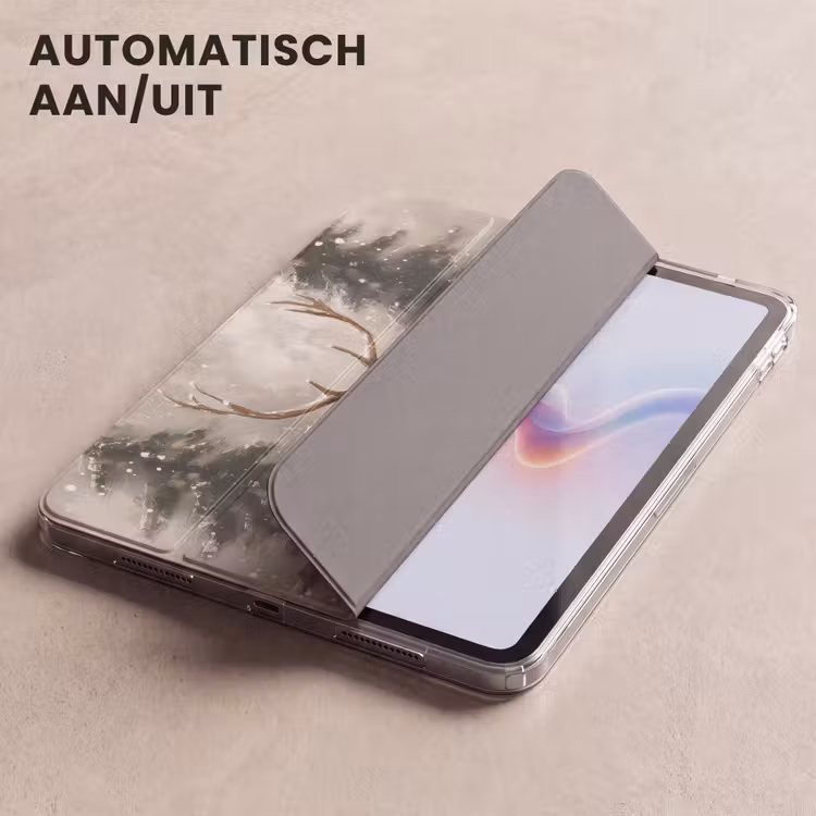 iPad hoes - Winter - Bos - Rendier - Donker — 4
