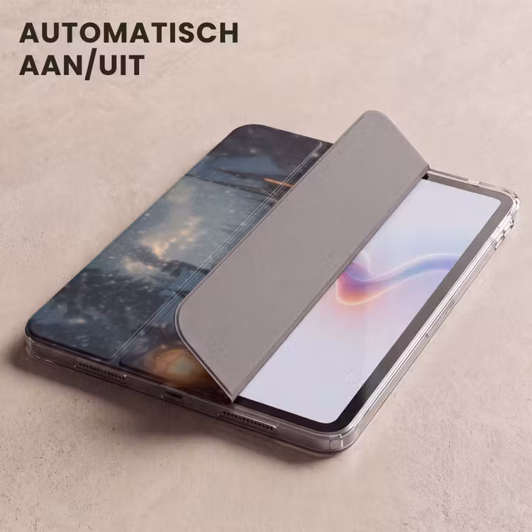 iPad hoes - Winterdorp - Sneeuw - Donker — 4