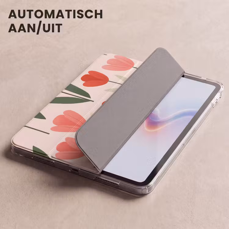 iPad hoes - Tulpen - Modern - Roze — 4