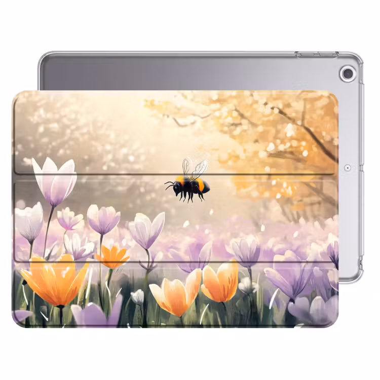 iPad hoes - Viooltjes - bij - Zonlicht — 1