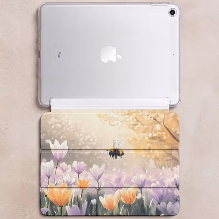 iPad hoes - Viooltjes - bij - Zonlicht — 6