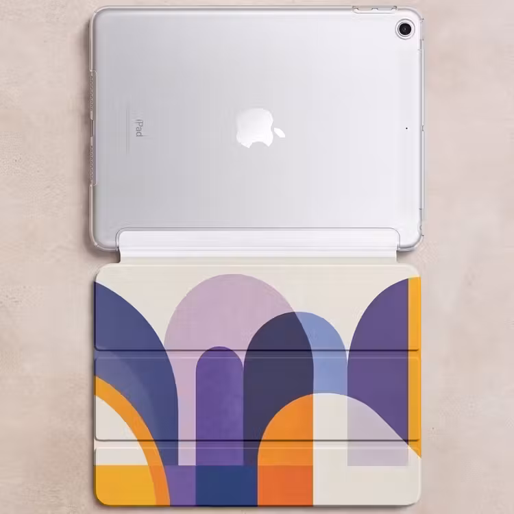 iPad hoes - Vormen - Abstract - Grafisch - Oranje — 6