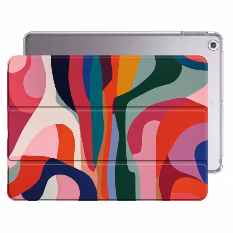 iPad hoes - Vormen - Bochten - Kleurrijk - Abstract — 1