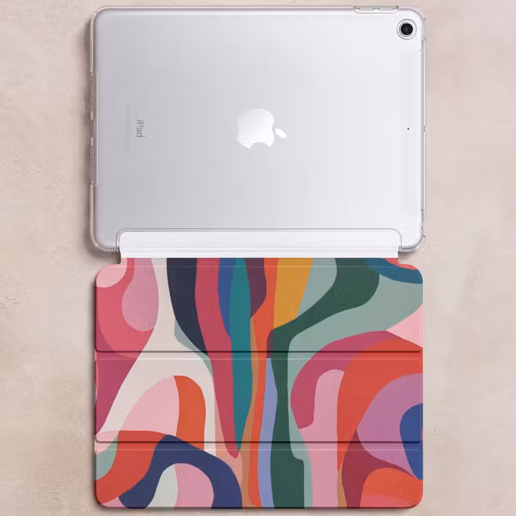 iPad hoes - Vormen - Bochten - Kleurrijk - Abstract — 6