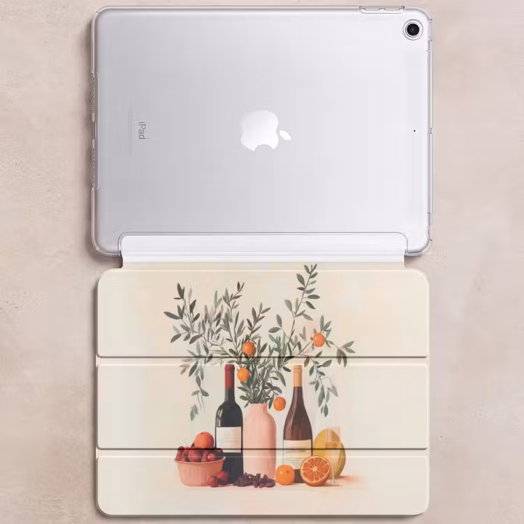iPad hoes - Wijnflessen - Takken - Sinaasappels — 6