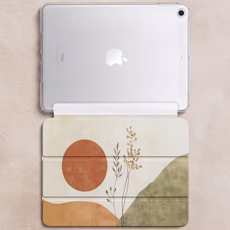 iPad hoes - Zon - Abstract - Takken - Oranje — 6