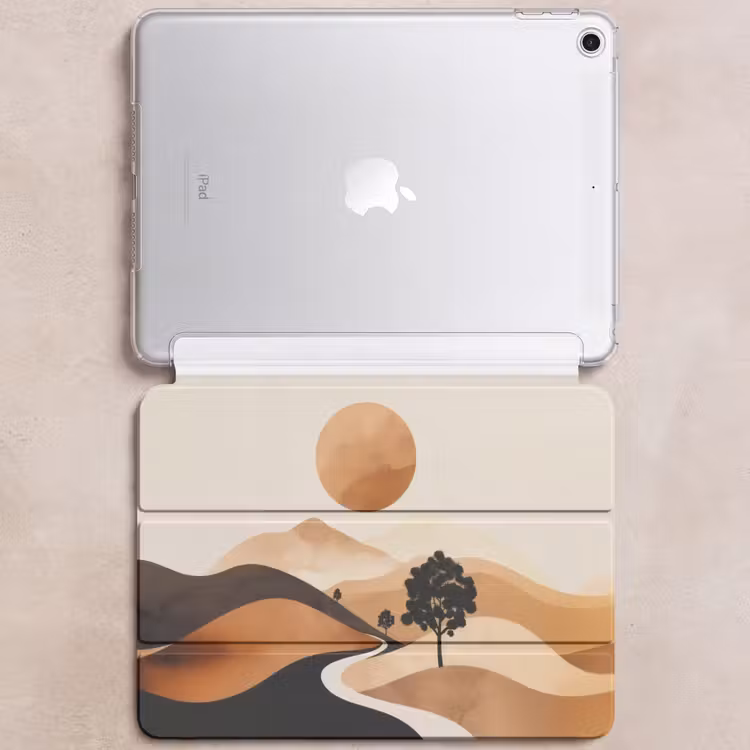 iPad hoes - Zon - Heuvels - Boom - Abstract — 6