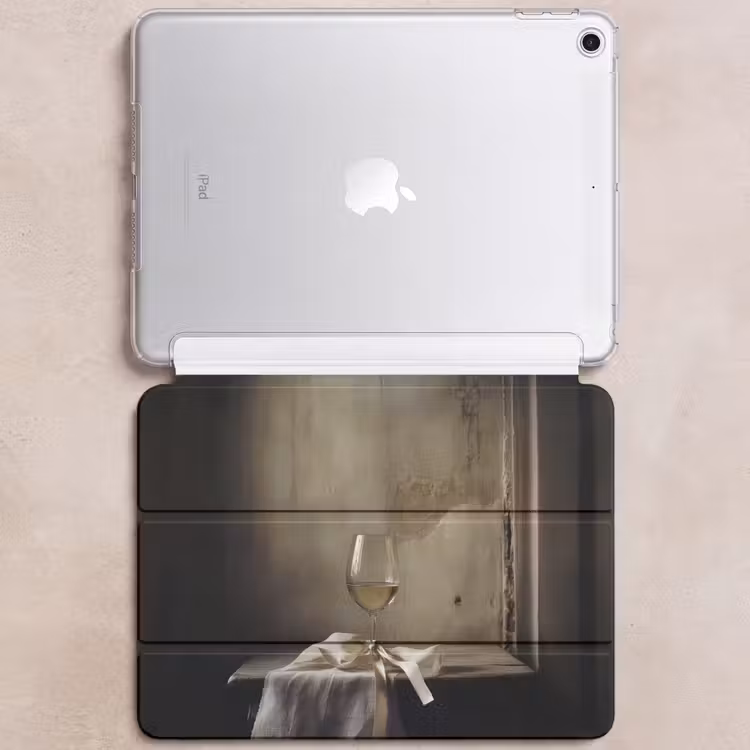 iPad hoes - Strik - Beige - Witte - Wijn — 6