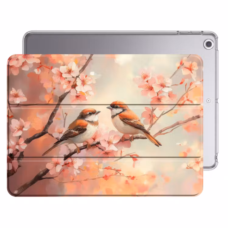iPad hoes - Vogels - Romantic - Bloesemtak — 1
