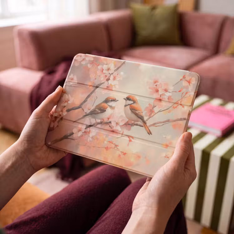 iPad hoes - Vogels - Romantic - Bloesemtak — 3