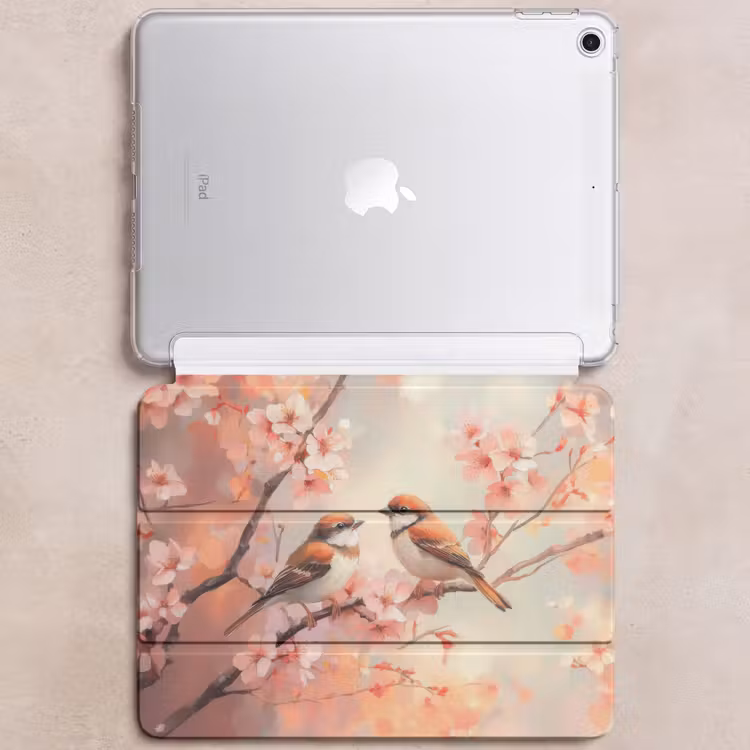 iPad hoes - Vogels - Romantic - Bloesemtak — 6