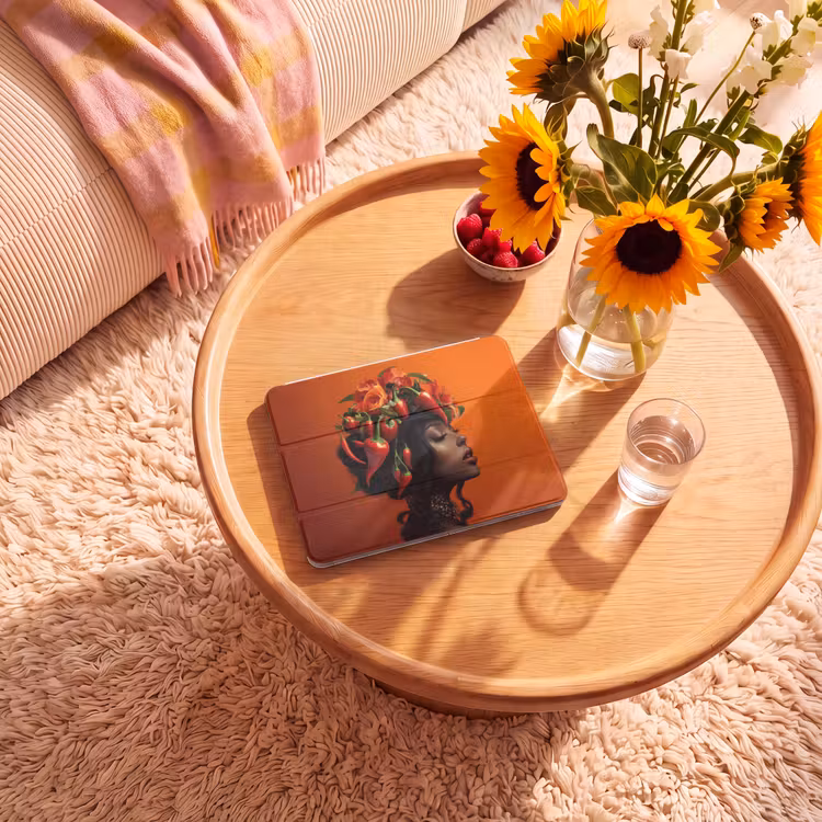 iPad hoes - Vrouw - Chilipepers - Pepers - Bloemen — 2