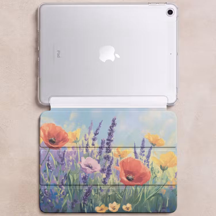 iPad hoes - Weide - Bloemen - Kleurrijk — 6