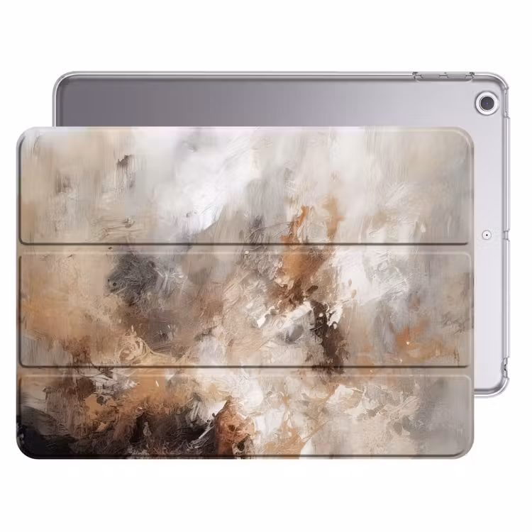iPad hoes - Verf - Abstract - Beige - Kunst — 1