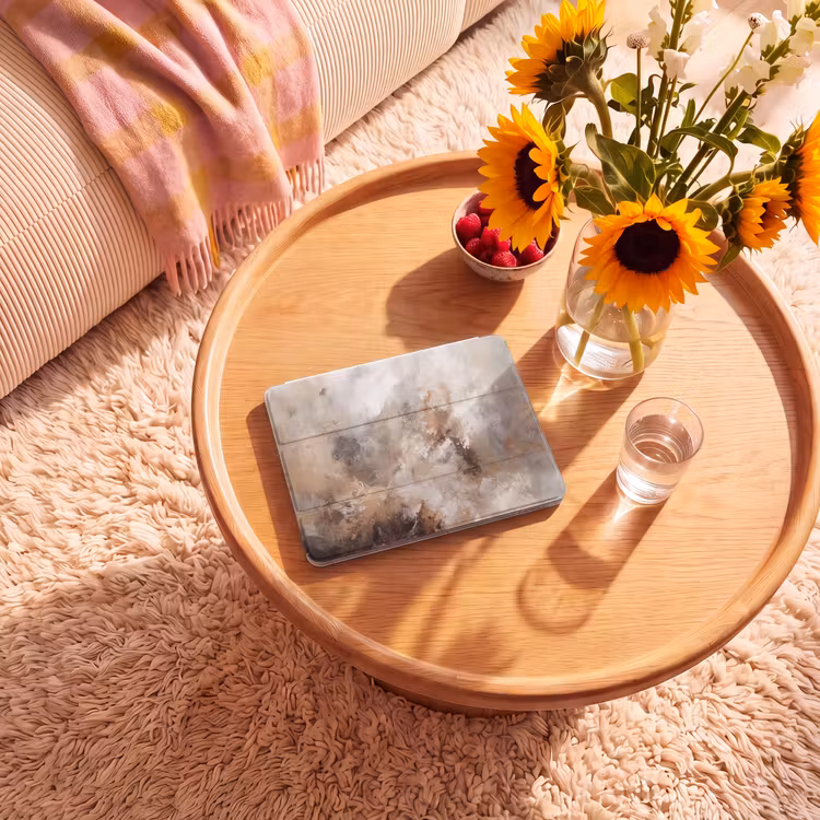 iPad hoes - Verf - Abstract - Beige - Kunst — 2